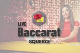 Baccarat Squeeze by Evolution, showcased at hitnspin-bonus.de – game logo