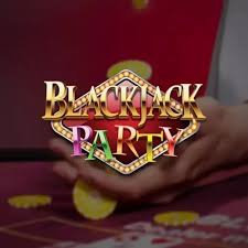 Blackjack Party logo – Live Shows by Evolution at HitNSpin